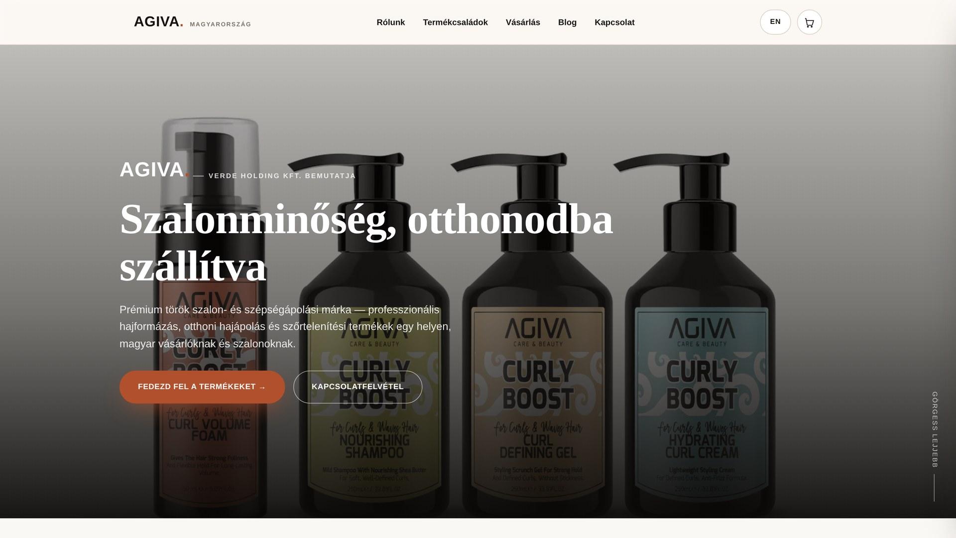 AGIVA Magyarország — Premium hair & beauty brand